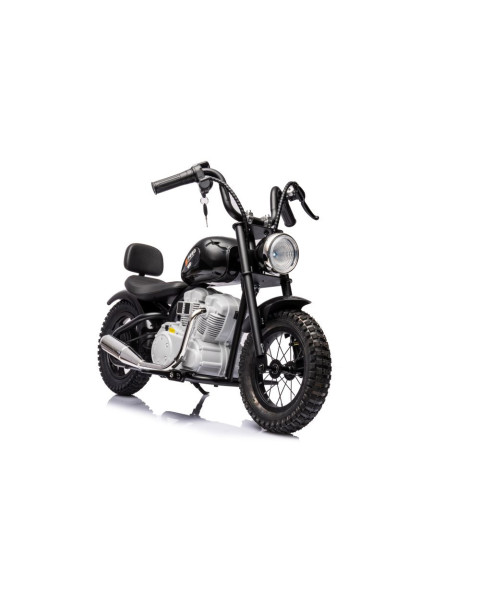 Elektriskais melnais motocikls A9902