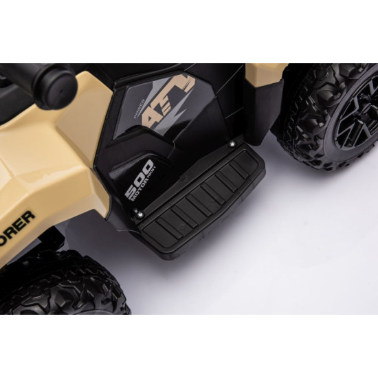 Ar akumulatoru darbināms kvadracikls haki krāsā GTS1155 Elektriskās mašīnas bērniem