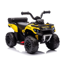 Dzeltens ar akumulatoru darbināms kvadricikls GTS1155