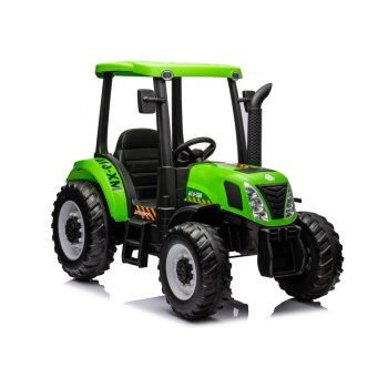A011 Bezvadu zaļais traktors