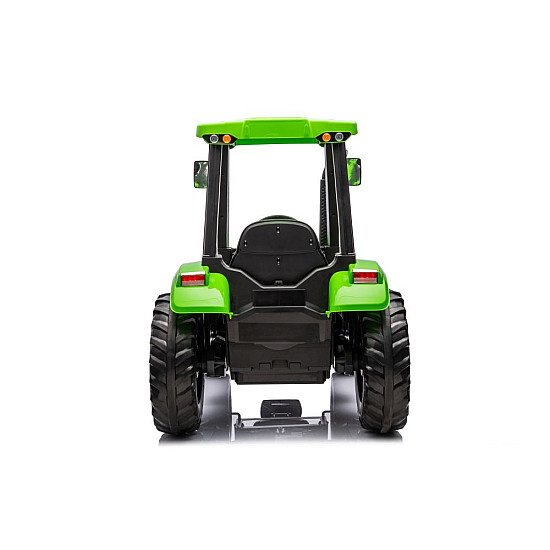 A011 Bezvadu zaļais traktors
