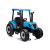 A011 Bezvadu zilais traktors