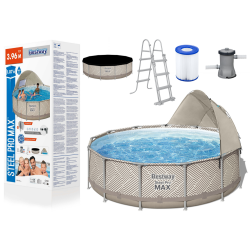 Sodo rėminis baseinas 396 x 107 cm Bestway 561FY