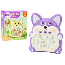 Purple Fox Pop-It spēle