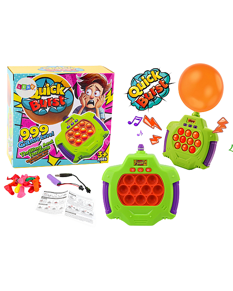 Pop-It spēle ar sprāgstošiem baloniem
