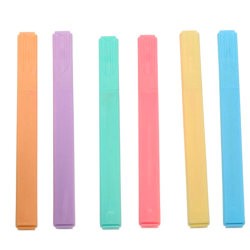 Marķieru, flomasteru un krāsaino marķieru komplekts birojam un skolai, 6 gab.