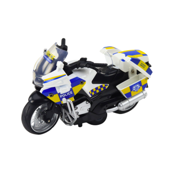 Policijas motocikls ar berzes piedziņu