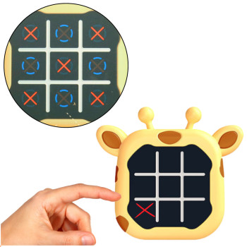 3in1 Tic Tac Toe elektroniskā atmiņas spēle ar žirafi 