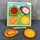 Puzzle Board 2in1 Wooden Educational Fruit Marker