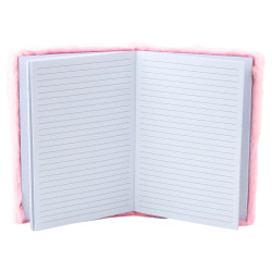 Rozā blociņš ar sirds līnijām, A5, 80 lappuses