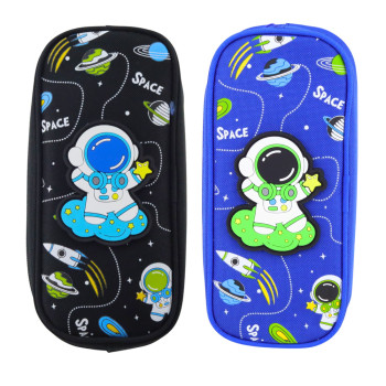Melns penālis ar divām kabatām Cosmonaut