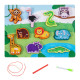 Wooden Puzzle Magnets String Interlacing Animals