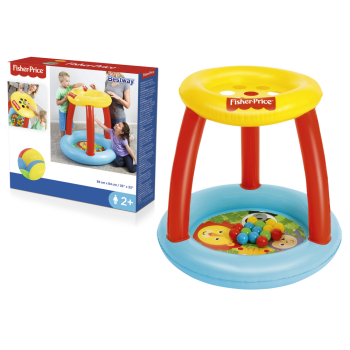 Piepūšamais baseins ar jumtu „Fisher-Price Bestway“ 93541