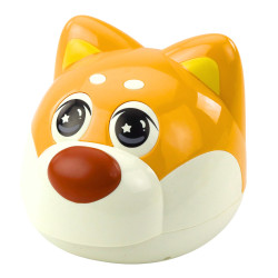 Suns pie zobārsta rotaļlietu ārsta ar slimu zobu