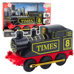 Klasiskās retro elektriskās lokomotīves gaismas skaņas