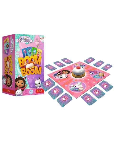 Ģimenes spēle Boom Boom Cat House, Trefl 02548
