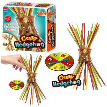 Ģimenes arkādes spēle Crazy Hedgehog