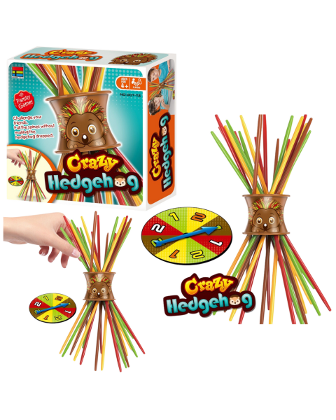 Ģimenes arkādes spēle Crazy Hedgehog
