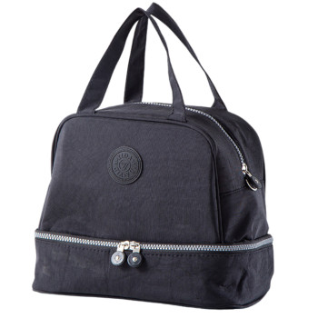 Melna brunch soma ar regulējamu siksnu 27 cm