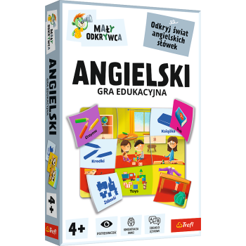 Bērnu spēle angļu valodā Little Explorer Trefl 02812