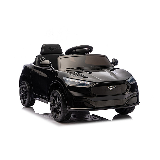 Melna krāsas automašīna „Ford Mustang Mach-E“ Automašīnas