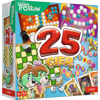 Galda spēļu komplekts ar 25 spēlēm