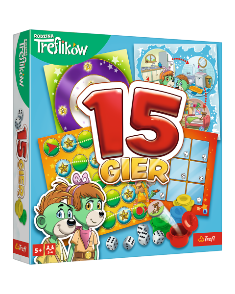 15 Galda spēles Trefl 02823