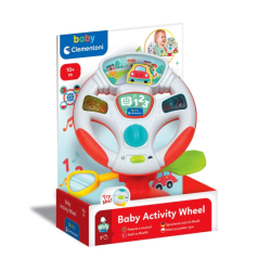 Interaktīvs runājošs elektroniskais stūres rats, poļu un vācu valodā Clementoni 17533