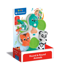 Laimīgo dzīvnieku karuseļi (poļu valodā) Clementoni 17952