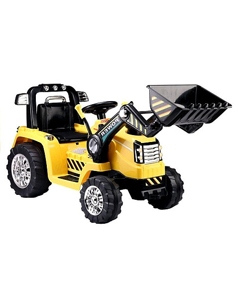Uzlādējams dzeltens traktors ZP1005