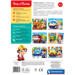 Izglītojoša spēle Transportlīdzekļi un profesijas