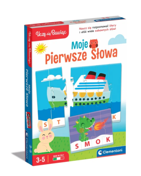 Izglītojoša spēleMani pirmie vārdi, poļu valodā Clementoni 50770