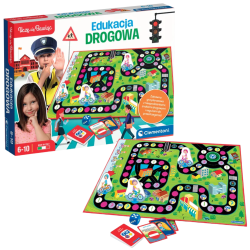 Izglītojošā spēle Ceļu satiksmes drošība poļu valodā Clementoni 50777