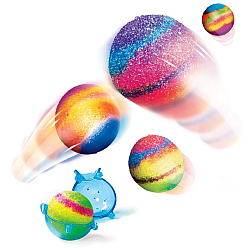 „Zinātniskā spēle: Mini laboratorija“ – „Crazy Glitter Balls“ (poļu valodā) „Clementoni“ 50702
