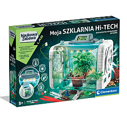 HI-TECH siltumnīcas laboratorija eksperimentiem poļu valodā Clementoni 50915