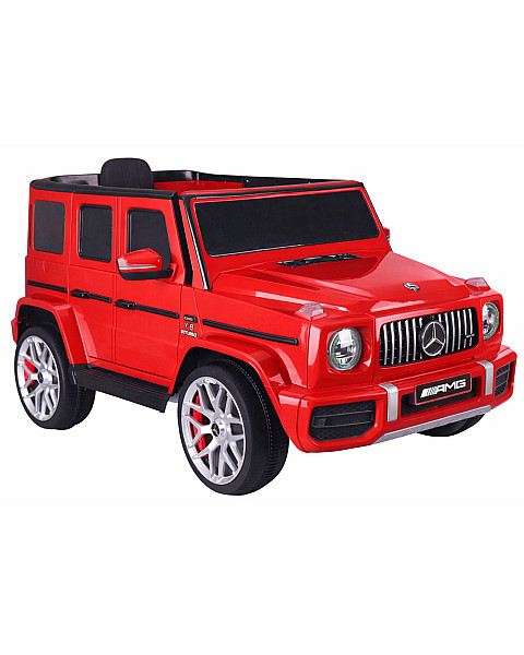 Sarkans elektromobilis Mercedes G63 S306-1