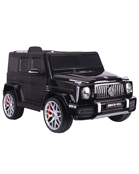Melna elektriskā automašīna bērniem Mercedes G63 S306-1