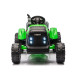 Zaļš elektriskais traktors CH9959B ar piekabi Elektriskās mašīnas bērniem