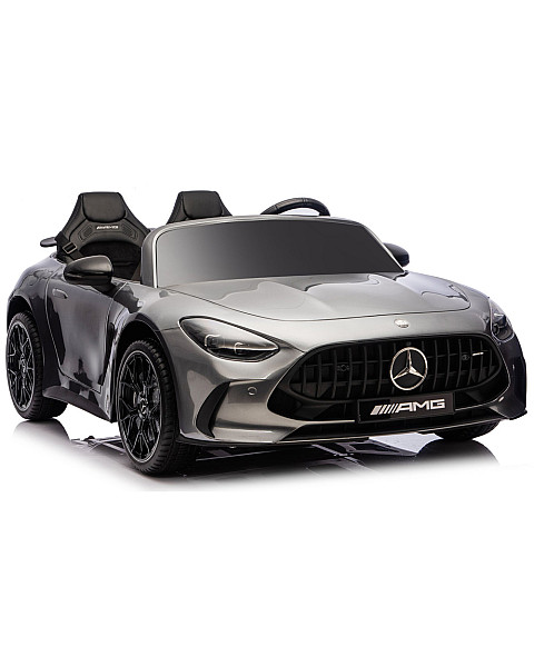 Pelēks Mercedes GT63 AMG DK-GT63 24 V elektriskais bērnu auto