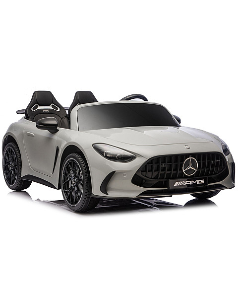 Gaiši pelēks Mercedes GT63 AMG DK-GT63 24 V akumulatora automobilis