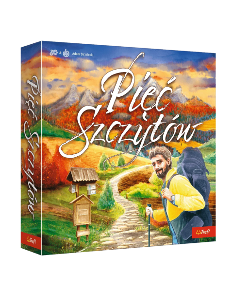 Ģimenes spēle „Piecu virsotņu kalnu pārgājiens“, Trefl 02517