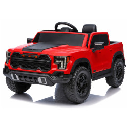 Akumulatora darbināma sarkana 4x4 automašīna P4