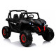 Jeep XMX603 melna elektriskā bērnu automašīna