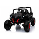 Jeep XMX603 melna elektriskā bērnu automašīna