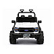 4x4 battery-powered white car 22F 12 V Electric machines for children