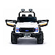 4x4 battery-powered white car 22F 12 V Electric machines for children