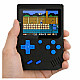 Melnā spēļu konsole „Retro 108 in 1“ ar LCD ekrānu