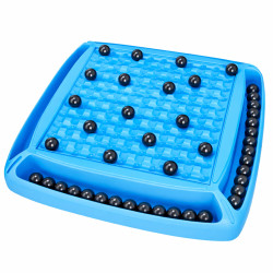 Zila magnētiskā stratēģijas galda spēle ar bumbiņām, 40 gab.