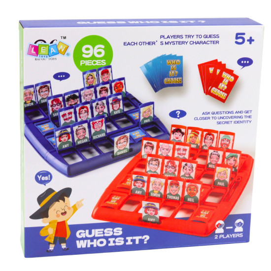 Family Board Game Guess Who 96 pcs. Galda un sporta spēles
