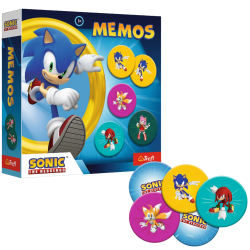 Bērnu atmiņas spēle Memos Sonic The Hedgehog Trefl 02897